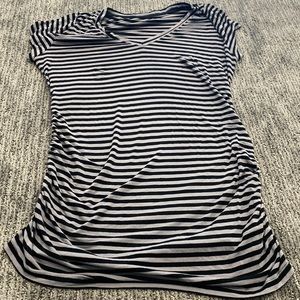 Liz Lange maternity striped top
